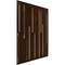 Ekena Millwork 19 5/8in. W x 19 5/8in. H Wigan EnduraWall Decorative 3D Wall Panel Covers 2.67 Sq. Ft. WP20X20WGAMB - alternate 3